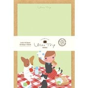 限定 ミニレターセット PICNIC ヨモギ田リョオコWithTrip LT736