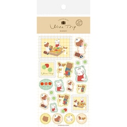 限定 透明シールシート MARKET ヨモギ田リョオコWithTrip QS309