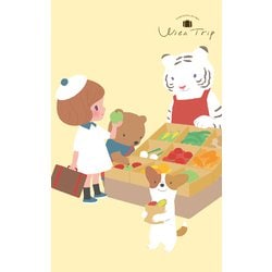限定 B6中綴じ変形ノート MARKET ヨモギ田リョオコWithTrip XH37