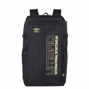 ub70250-014 [Gordon スポーツバッグ リュックサック デイパック バックパック 大容量 40L ロング 57cm ブラック×ゴールド]