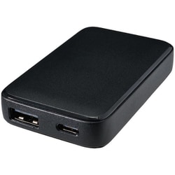 USB急速充電器 フラットUSBアダプター PD（パワーデリバリー）対応30W USB-C×1/USB-A×1 折りたたみ式プラグ GaN採用 ブラック UC-23B（BK）