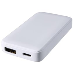 USB急速充電器 フラットUSBアダプター PD（パワーデリバリー）対応60W USB-C×1/USB-A×1 折りたたみ式プラグ GaN採用 ホワイト UC-26B（W）