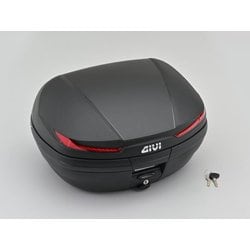 GIVI V45N ARENA 未塗装ブラック 赤リフレクター 46560