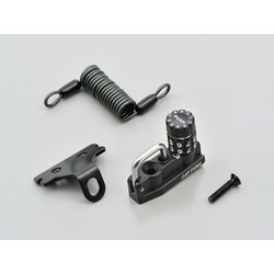 ダイヤルヘルメットホルダー ミラーM10クランプタイプ 49171