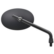 ハイビジミラー ロッドタイプ OVAL M10逆ネジ ブラック 60498