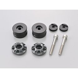アルミビレット ミドルウエイトバーエンド ファインカット YAMAHA車 M6タイプ GM 49227