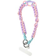 ソルレダ ノット ハンドSTP ラメBL/ピンクPU 686-990148
