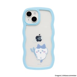 iPhone 15/14/13用 うねうねケース ちいかわ BL/ハチワレ 661-180222