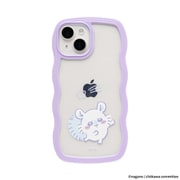 iPhone 15/14/13用 うねうねケース ちいかわ LV/モモンガ 661-180246