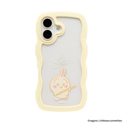 iPhone 16用 うねうねケース ちいかわ YE/うさぎ 661-180291