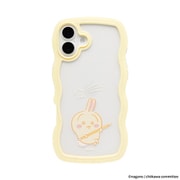 iPhone 16 Plus用 うねうねケース ちいかわ YE/うさぎ 661-180413