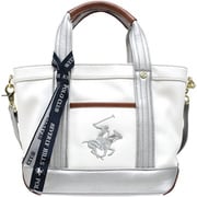 BH2006N [PUトートバッグ XS アイボリー/グレー/グレー]