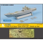 SE7039 1/700 中国海軍 072A型 大型揚陸艦（TR社）用 エッチングパーツ [プラモデル用パーツ]