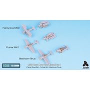 SA3509 1/350 イギリス海軍機セット（ME社）用 パーツ（ソードフィッシュ・フルマー・スクア） [プラモデル用パーツ]