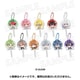 カラフルピーチ キャンディー型アクリルキーホルダー 1個 [コレクショントイ]