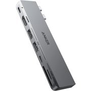 Anker 547 USB-C Hub (7-in-2 for MacBook) グレー A8354NA1