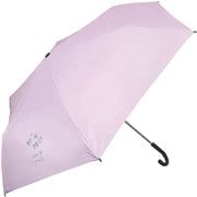 クツワ 折りたたみ傘 日傘 晴雨兼用傘 50cm 手開き式 6本骨 軽量コンパクト UVカット加工 遮光 遮熱 はっ水加工 こども用 ツウガクール パープル ST525PU