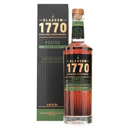 グラスゴー1770 シングルモルトウイスキー ピーテッド 46度 700ml [ウイスキー]
