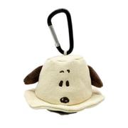 216663-25 PEANUTS バケットハットポーチ スヌーピー / モカ