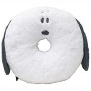 216922-25 PEANUTS 円座クッション スヌーピー / グレー
