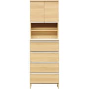 関家具 doi ポケット ランドリー収納 幅60×高さ180cm ハイタイプ ナチュラル 243699