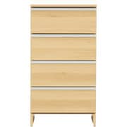 関家具 doi ポケット ランドリー収納 幅55×高さ100cm ロータイプ ナチュラル 243723