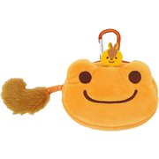 216748-25 かえるのピクルス カラビナポーチ with シリーズ アーモンド / だいだい