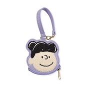 SPCQ-514 PEANUTS おかおサガラミニポーチ ヴァイオレット