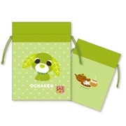 OCK-003 お茶犬 豆巾着 リョク