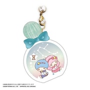 SR-148 サンリオキャラクターズ 星座ぷっクリアキーホルダー ふたご座