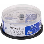 録画用 BD-R DL 1回録画用 片面2層 50GB 1-6倍速 ひろびろワイドレーベルディスク 20枚 スピンドルケース BRV50WPH.20SP