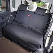 防水カナロア 汎用 シートカバー 後部座席用 ショートタイプ 1列 リア席 ラゲッジマット ラヴァ・ブラック ZBKW-SWK1