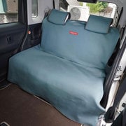防水カナロア 汎用 シートカバー 後部座席用 ショートタイプ 1列 リア席 ラゲッジマット ブルーグレー ZBKW-SWK7