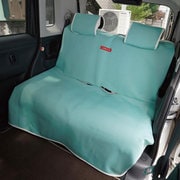 防水カナロア 汎用 シートカバー 後部座席用 ショートタイプ 1列 リア席 ラゲッジマット アイスグリーン ZBKW-SWK12