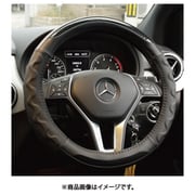 ハンドルカバー 軽自動車 Sサイズ ステアリングカバー o型 d型 ハンドル カバー ジェットブラック ZXHC-RCB4