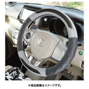 ハンドルカバー 軽自動車 Sサイズ ステアリングカバー o型 d型 ハンドル カバー ミディアムグレー ZXHC-RCB12