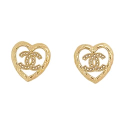 【25A♢球体ゴールドの重厚感】CHANEL *ピアス ピアス - メタル & ストラス、ゴールド & クリスタル