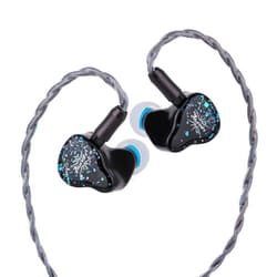 Astral - Blue カナル型 イヤホン ハイブリッドドライバー（1DD＋6BA）搭載 KWI037