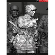 LM-16011 1/16 WWII ドイツ ポトー迎撃戦 ハンセン戦闘団のM1カービンを持つ小銃手 バルジの戦い1944 [組立式プラスチックモデル]