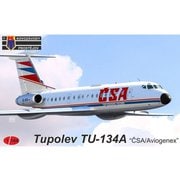 KPM14410 1/144 Tu-134A 旅客機 チェコ航空/アビオジェネックス航空 [組立式プラスチックモデル]