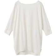 ライトプライムハーフスリーブプルオーバー レディース フィットネス ヨガ シャツ ホワイト(01) B1953TUB042