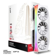 Mercury RX 9070 XT OC White Gaming Edition グラフィックボード RGB搭載モデル トリプルファン オーバークロック ホワイト RX-97TRGBBW9-GP