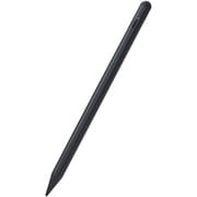 タッチペン スタイラスペン 充電式 USB Type-C 急速充電 磁気吸着 交換用ペン先2個付属 ブラック P-TPACST05BK
