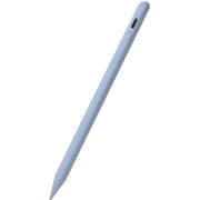 タッチペン スタイラスペン 充電式 USB Type-C 急速充電 磁気吸着 交換用ペン先2個付属 ブルー P-TPACST05BU