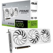 PRIME GeForce RTX 5070 White OC Edition 12GB GDDR7 グラフィックボード PRIME-RTX5070-O12G-WHITE