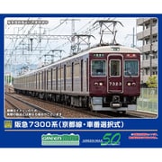 32094 Nゲージ完成品 阪急7300系 （京都線・車番選択式）増結用先頭車2両セット（動力無し） [鉄道模型]