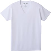 ReD バイタルテック Vネック インナーシャツ 半袖 クールタイプ メンズ リカバリーウェア ホワイト LLサイズ 一般医療機器 VW-AB-02D-LL