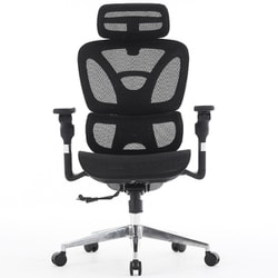 フルスペック！高機能デスクチェア【お客様組立品】 SOLARIS BK