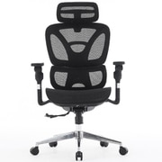 フルスペック!高機能デスクチェア【お客様組立品】 SOLARIS BK
