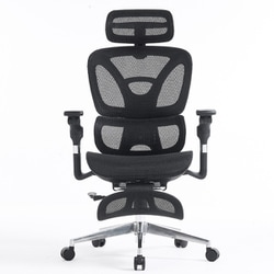 フルスペック！高機能デスクチェア【お客様組立品】 SOLARIS pro BK